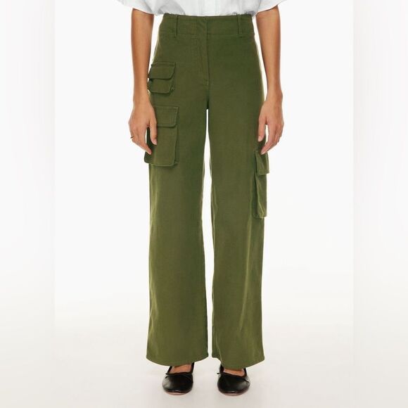 Wilfred Free | Picture Cargo Pant Olive Green Fatigue - Picture 1 of 10